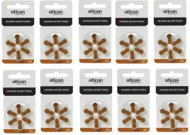 60-x-baterie-oticon-312-do-aparatu-sluchowego