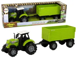 traktor-z-przyczepa-odpinana-otwierana-jak-prawdziwy-dzwieki-zielony-farma