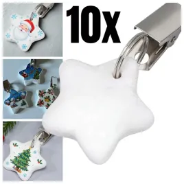 kamienie-do-malowania-dla-dzieci-zestaw-10-sztuk-gwiazdki-z-zawieszka-biale