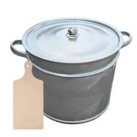 gar-garnek-29l-kociol-metalowy-ocynkowany-z-pokrywa-sitkiem-deseczka-gratis