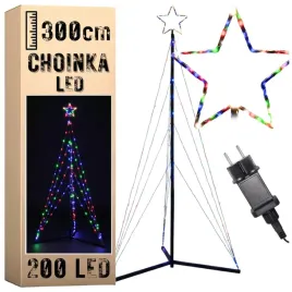 choinka-200led-300cm-swiatelka-na-stelazu-ozdoba-swiateczne-ip44-multicolor