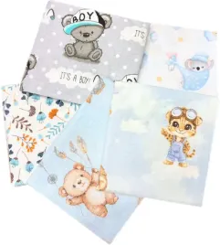 pielucha-pieluszka-flanelowa-5-pak-zestaw-5-sztuk-kolorowe-grube-z-flaneli