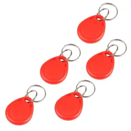 brelok-mifare-13-56mhz-czerwony-do-dopisania-zestaw-5-sztuk