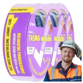 tasma-malarska-washi-blue-dolphin-do-delikatnych-powierzchni-29mmx25m-3szt