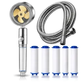 oszczedna-turbo-sluchawka-prysznicowa-wentylator-waz-5xfiltr-napowietrzajac