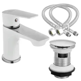 bateria-umywalkowa-lazienkowa-jednouchwytowa-stojaca-biala-chrom-solidna