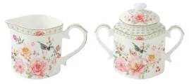 zestaw-cukiernica-250-ml-i-mlecznik-240-ml-fine-china-flower-bird-kwiaty