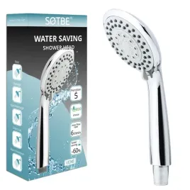 sluchawka-prysznicowa-oszczednosc-wody-60percent-5-strumieni-wody-sotbe