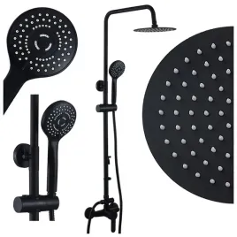 bateria-prysznicowa-lazienkowa-scienna-zestaw-z-deszczownica-havana-czarna