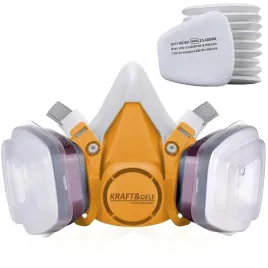 maska-lakiernicza-polmaska-ochronna-przeciwpylowa-zestaw-filtry-wklady