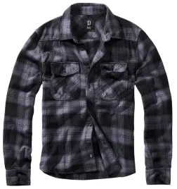 koszula-brandit-checkshirt-black-steel-grey-5xl