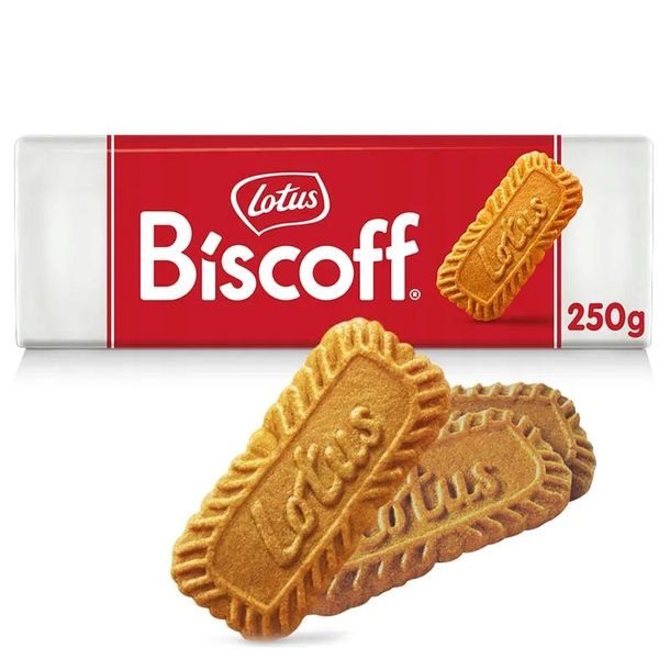Ciastka Lotus Biscoff ciasteczka karmelowe korzenne 250g do kawy herbaty