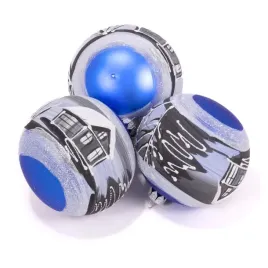 szklane-bombki-niebieskie-domek-matowe-10cm-kpl-6-szt-recznie-malowane