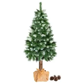 choinka-sztuczna-160-cm-na-pniu-piekna-sosna-diamentowa-gesta-osniezona