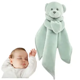 szmatka-przytulanka-kocyk-mis-dla-niemowlat-uspokajacz-tulis-lorelli-zielon