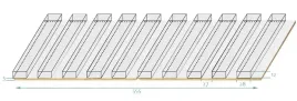 lamele-scienne-na-bialej-plycie-55-x-275-dab-naturalny-wotan-rozne-kolory