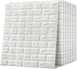 panele-3d-scienne-samoprzylepne-cegla-tapeta-10szt-stan-nowy