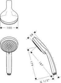 hansgrohe-sluchawka-prysznicowa-croma-100-vario-28535000