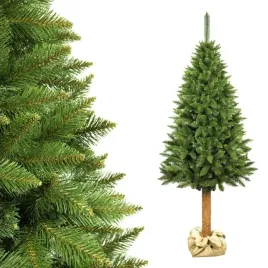 choinka-sztuczna-na-naturalnym-pniu-220cm-swierk-naturalny-gesty-premium