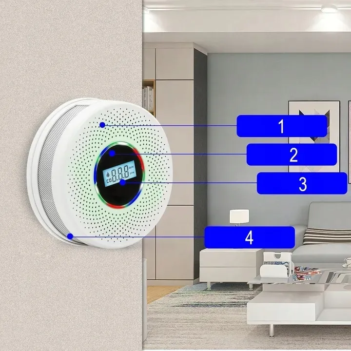 czujnik-czadu-i-dymu-2w1-detektor-tlenku-wegla-lcd-certyfikowany-alarm-x-2-stan-nowy