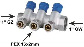 x-home-rozdzielacz-pex-1-x-16-mm-3-obwody-sekcje-cwu-do-wody-zimnej-mono