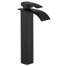bateria-umywalkowa-czarna-loft-stojaca-wysoka-wodospad-kaskada-nablatowa
