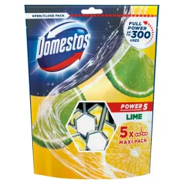 domestos-wc-blok-5x55g-power-5-lime