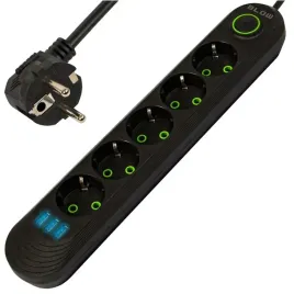 przedluzacz-listwa-zasilajaca-wlacznik-3x-usb-5-gniazd-5m-uziemienie-czarny