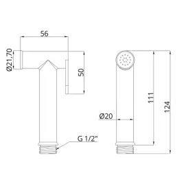 invena-sluchawka-bidetowa-chrom