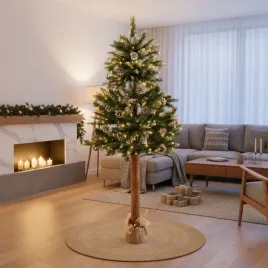 choinka-na-pniu-sosna-z-szyszkami-ze-sniegiem-sztuczna-180-cm