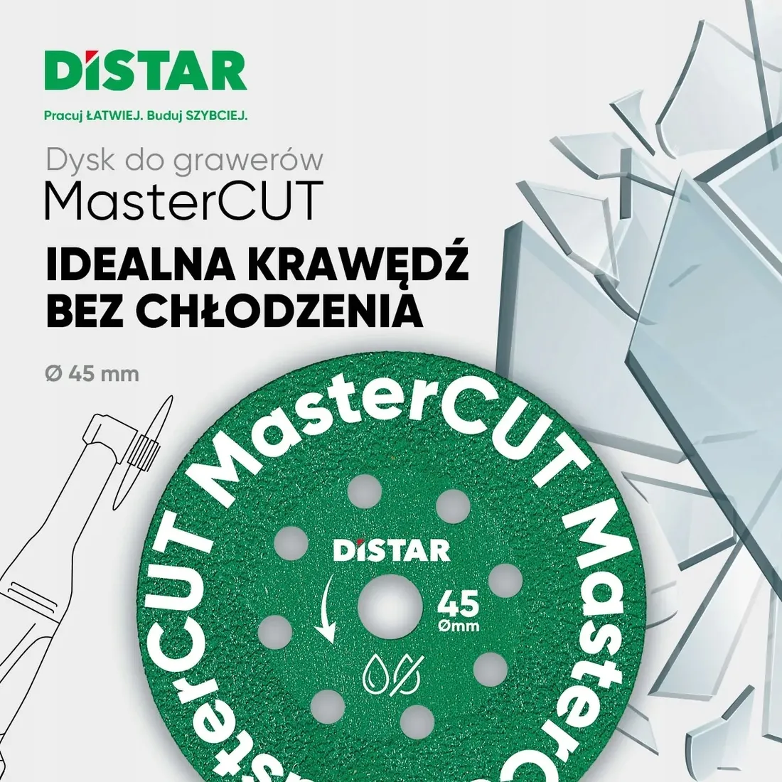 tarcza-distar-master-cut-45mm-stan-nowy