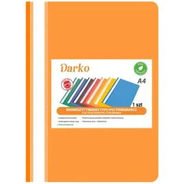 skoroszyt-biurowy-twardy-z-wasami-zapinka-typu-pvc-a4-darko-1szt-pomarancz