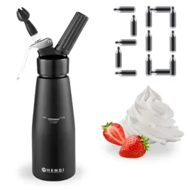 czarny-syfon-do-bitej-smietany-hendi-dekorator-dozownik-naboje-n2o-20-szt