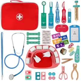 zestaw-malego-dentysty-z-drewna-apteczka-medyczna