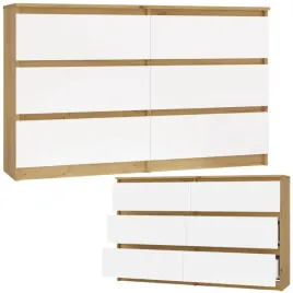 komoda-z-szufladami-120-cm-6-szuflad-do-salonu-pokoju-dab-artisan-bialy