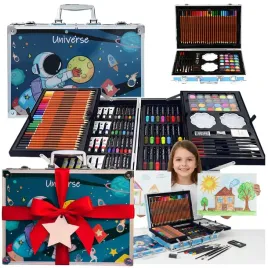 zestaw-plastyczny-dla-dzieci-walizka-kredki-farby-pisaki-prezent-szkolny