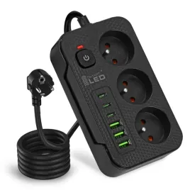 przedluzacz-listwa-zasilajaca-sieciowa-3-gniazda-230v-3m-6x-usb-ladowarka