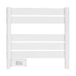 maly-grzejnik-lazienkowy-elektryczny-drabinka-suszarka-timer-bialy-150w