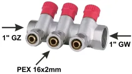 x-home-rozdzielacz-pex-1-x-16-mm-3-obwody-sekcje-cwu-do-wody-cieplej-mono