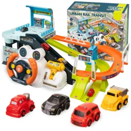 tor-parking-dla-samochodow-autek-interaktywny-kierownica-garaz-skladany