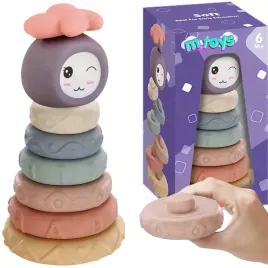 kolorowa-miekka-wieza-z-silikonu-skladajaca-sie-z-8-elementow-w-tym-krazkow-dyskow-i-cyfr-tworzaca-ksztalt-piramidy