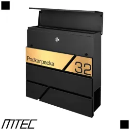 czarna-nowoczesna-skrzynka-pocztowa-z-wykonczeniem-ze-zlotego-laminatu