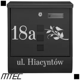 skrzynka-na-listy-tuba-czarna-ze-wzorem-napis