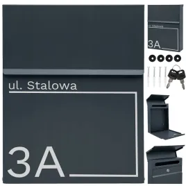 antracytowa-skrzynka-na-listy-i-poczte-z-mozliwoscia-personalizacji-wzoru-i-napisu