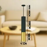 lampa-led-wiszaca-sufitowa-tuba-spot-czarno-zlota-podluzna-regulacja-3w-liczba-punktow-swiatla-1