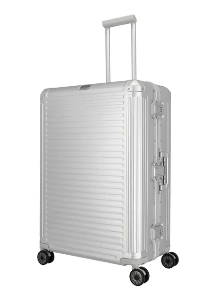 Walizka Next DUŻA 77cm L Aluminium Premium Srebrna