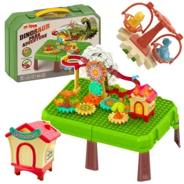 klocki-konstrukcyjne-dinozaury-zestaw-zjezdzalnia-elektroniczna-w-walizce