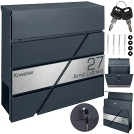 antracytowa-skrzynka-pocztowa-na-listy-uzupelniona-o-szczotkowane-tabliczki