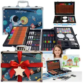 kompletny-zestaw-artystyczny-145-elementow-walizka-kredki-farby-dzieci-pro