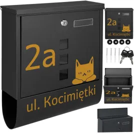 skrzynka-na-listy-i-poczte-tuba-w-eleganckim-czarnym-wykonczeniu-ze-zlotym-wzorem